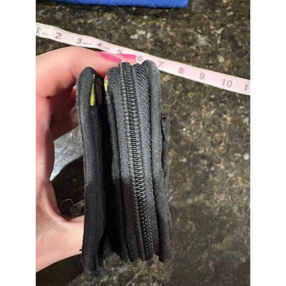 Vera Bradley Set of 2 Wallets Electric Blue Trifold + Black Zip ID Key - Picture 9 of 13